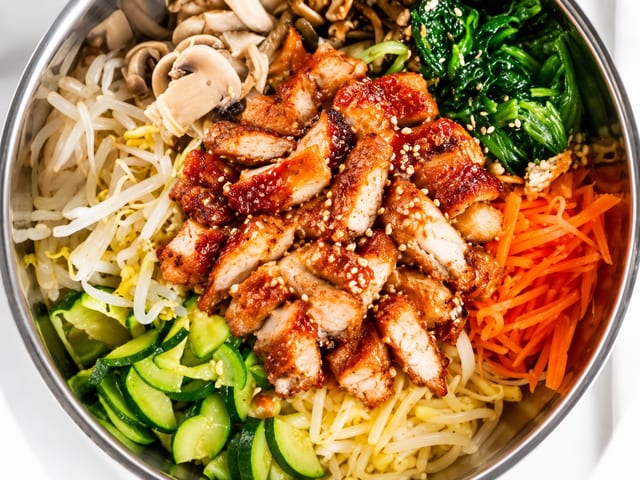 Bibimbap (Chicken).